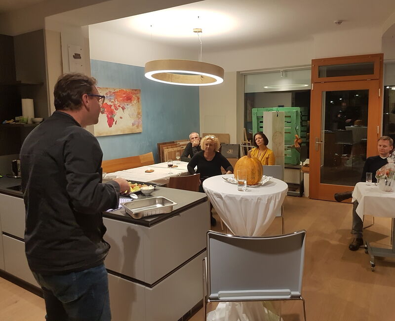 Live-coocking mit Roman