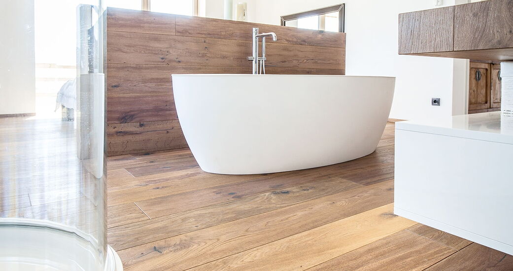 Badezimmer Einrichtung - Bad und Nassbereich - Bad mit Storico Parkett
