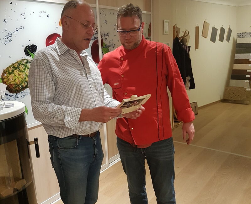 Verabschiedung von Koch Roman Rosmanith durch Michael Winkler