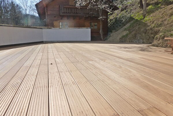 Bangkirai Holzterrasse