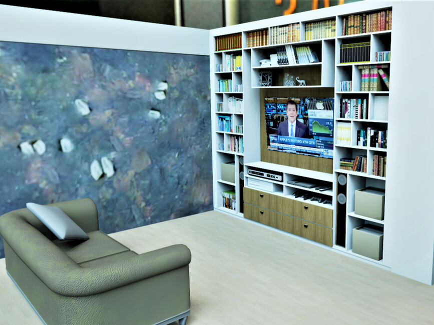 TV-Verbau 3D-Planung