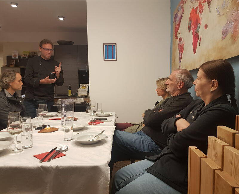 Live-coocking mit Roman