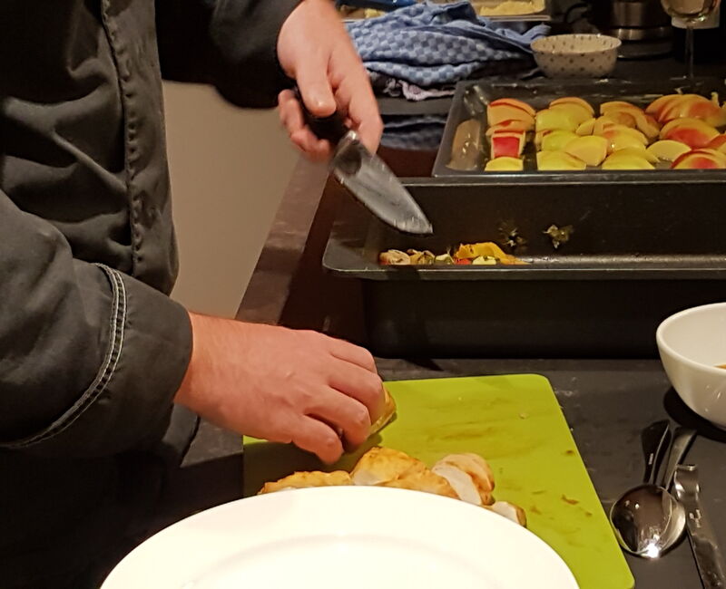 Live-coocking mit Roman