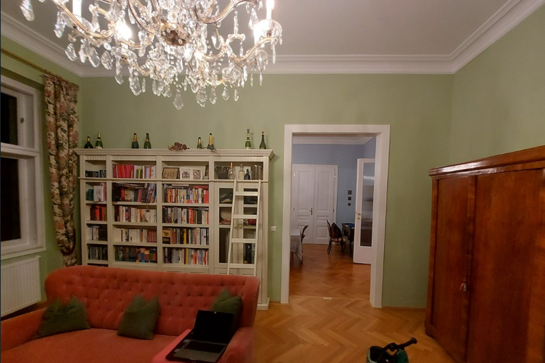 Büchermöbel vorher