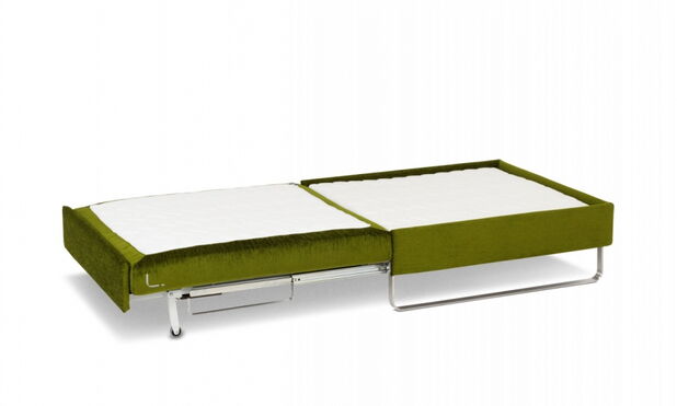 Hocker: Schlafsofa für eine Person Hocker: Schlafsofa für eine Person