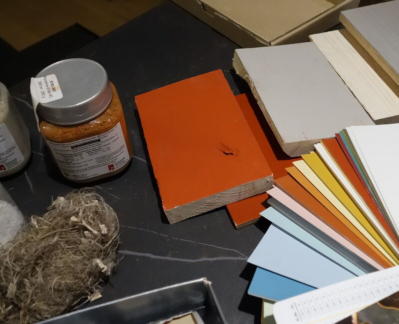 Farb und Produktmuster von MeineFarbe