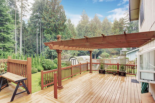 Terrassenbeläge aus Holz