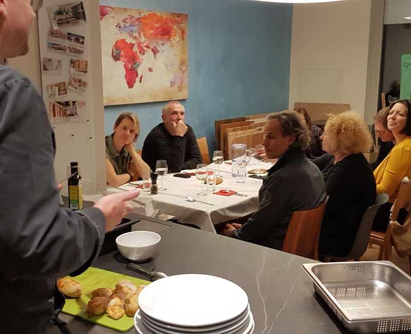 Live-coocking mit Roman