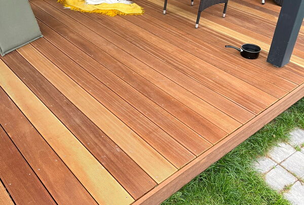 Holzterrasse Bangkirai