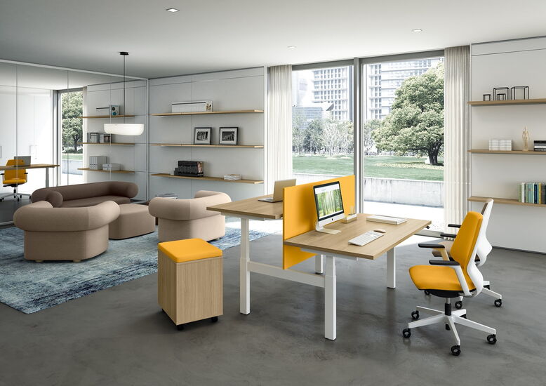 Home-Office einrichten - Quadrifoglio Bueromöbel Up & Up