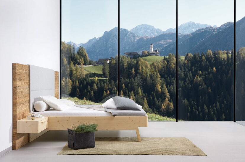 Schlafräume - Massivholzbett Cortina - Garderform