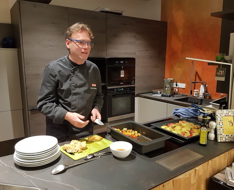 Live-coocking mit Roman