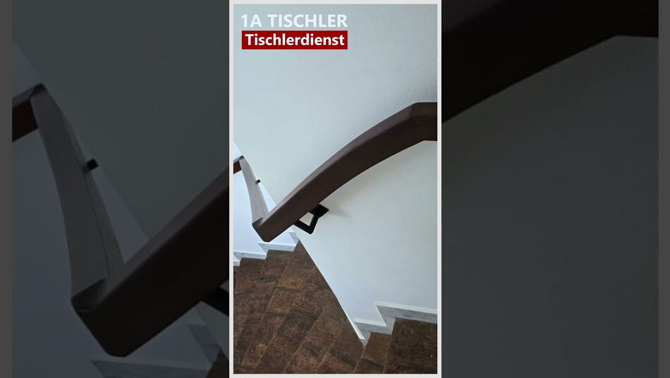 Neue Handläufe für ein Architektenhaus in Baden bei Wien.