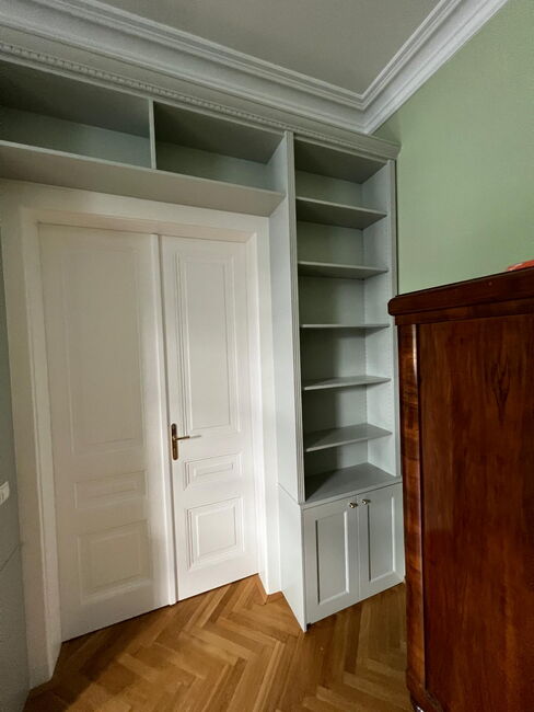 Wohnzimmerschrank Bücherwand