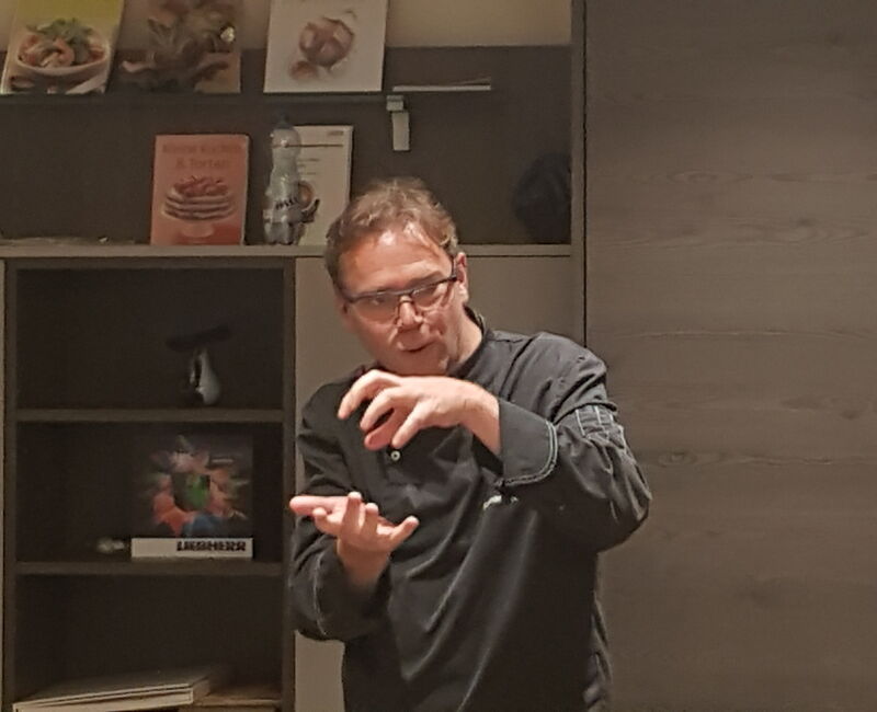 Live-coocking mit Roman