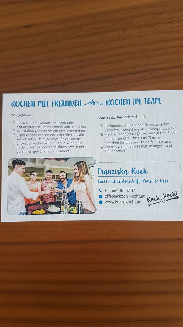 Wohnen & Holz Schauraum - Best4Best-Team-Cooking