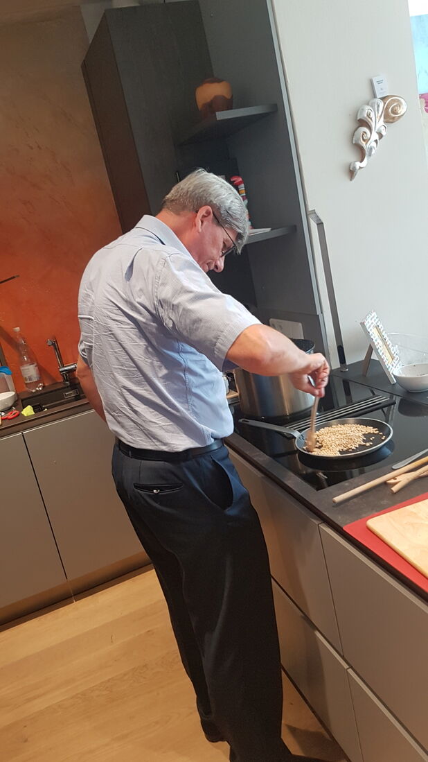Wohnen & Holz Schauraum - Best4Best-Team-Cooking
