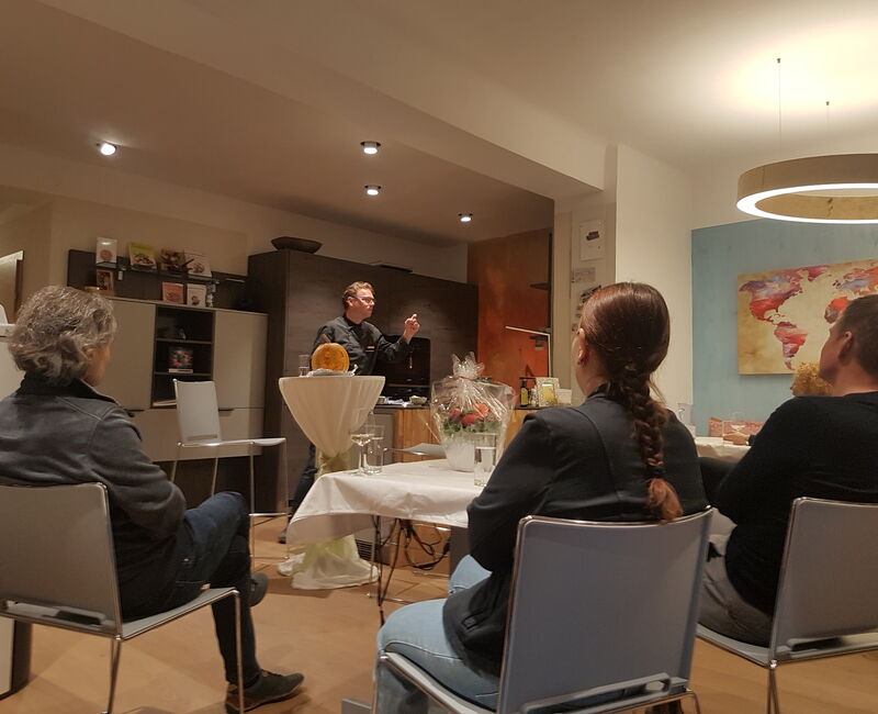 Live-coocking mit Roman