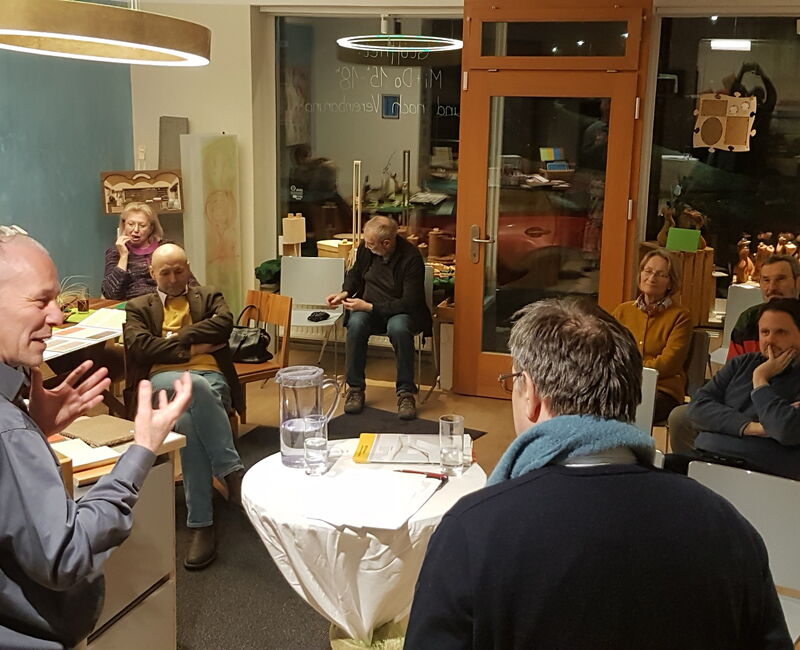 Naturfarben Talk mit Alois Hirschmugl bei Wohnen & Holz
