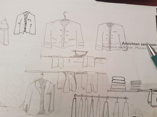 Handzeichnen für Tischler